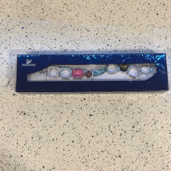 Swarovski Te Ilana Gem and Square Link Bracelet - Brand New in Box! - Picture 10 of 15